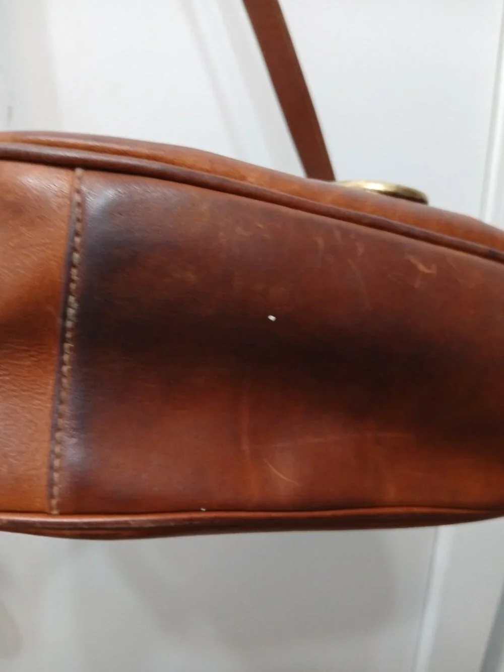 G.H.Bass & Co. Leather Satchel🤎